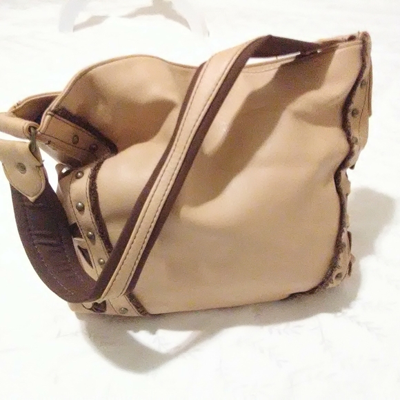 Avon Bags Avon Cut Out Shoulder Bag Tan Brown Poshmark